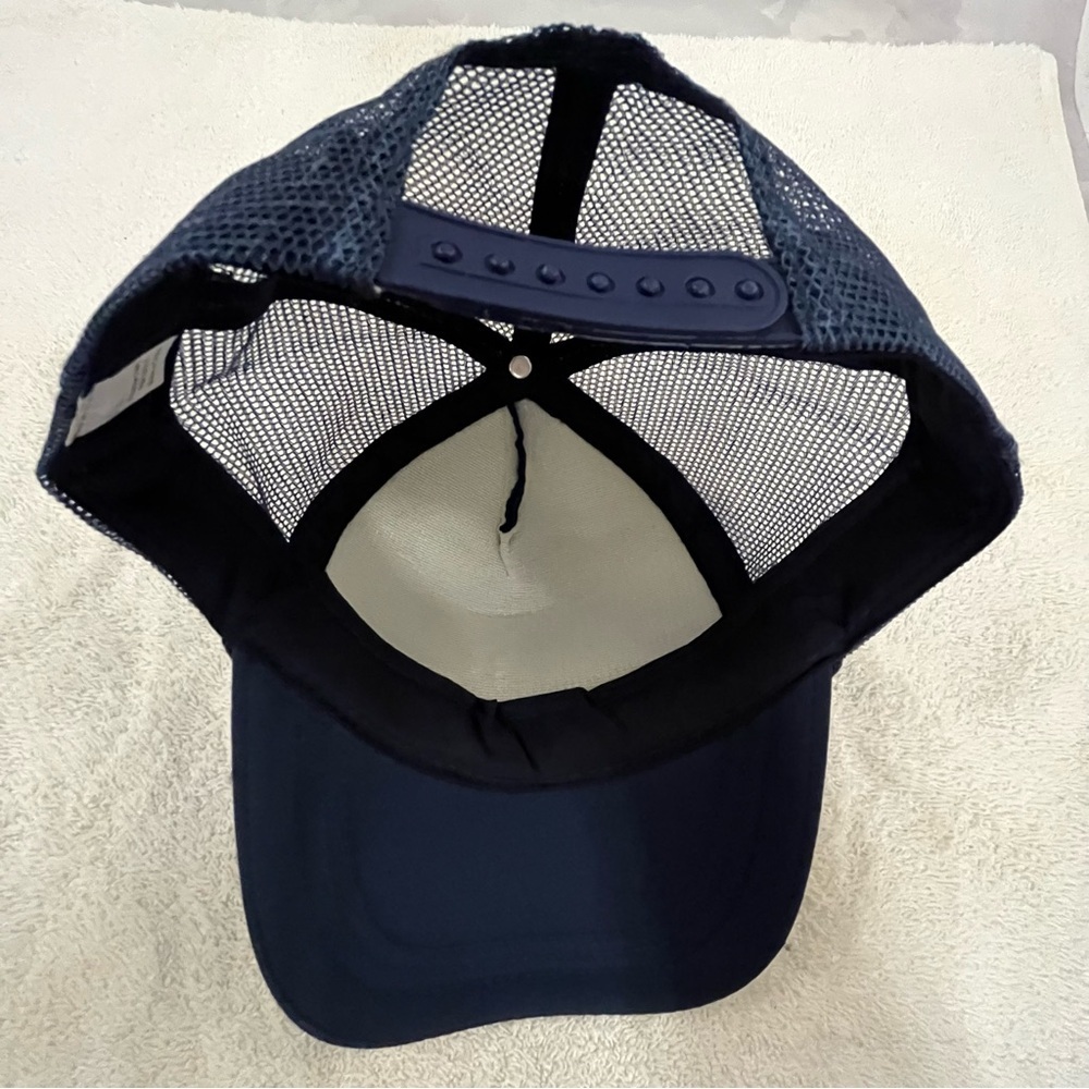 Bumble Adjustable Navy and Yellow Baseball Cap - Picture 12 of 15